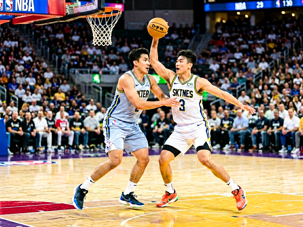 熊猫体育NBA篮球赛事直播，球员激烈对抗瞬间